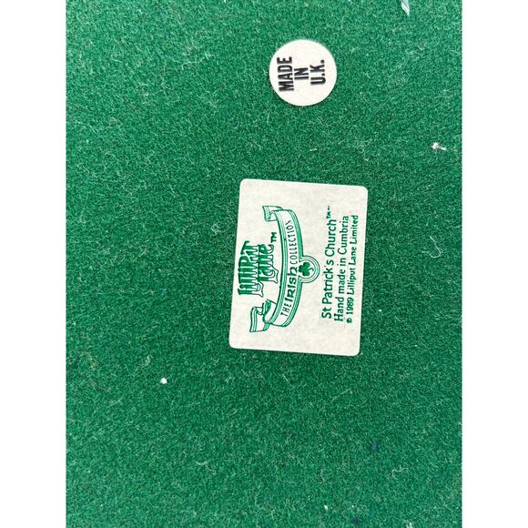 Lilliput Lane St. Patrick’s Church 1989 Irish Collection Cottage w/Box & Booklet - Picture 12 of 12